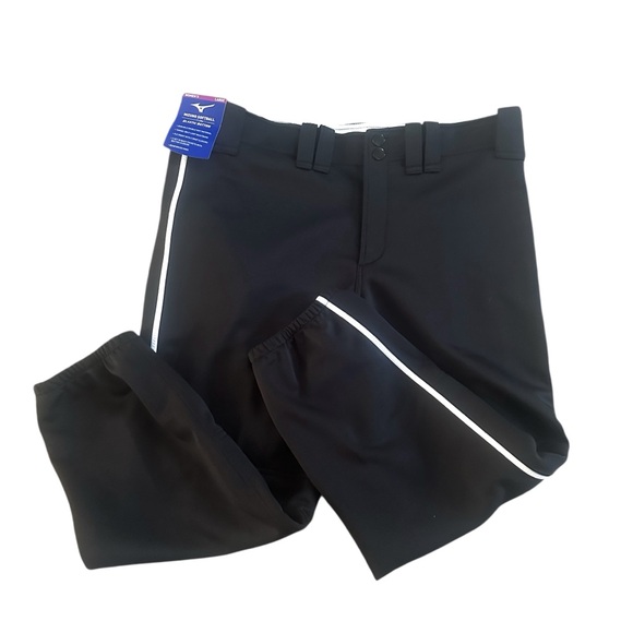 NWT Mizuno Softball Calf Length Elastic Bottom Pants Womens Large - Picture 1 of 4